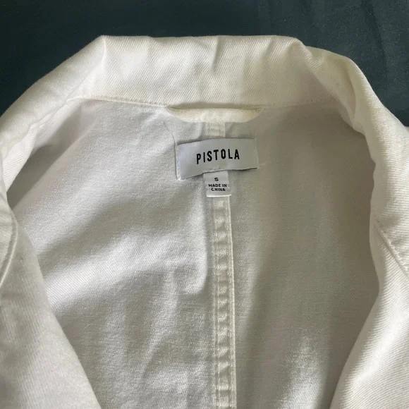 Parker Romper- white small - Picture 2 of 3